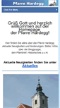 Mobile Screenshot of pfarre-hardegg.at